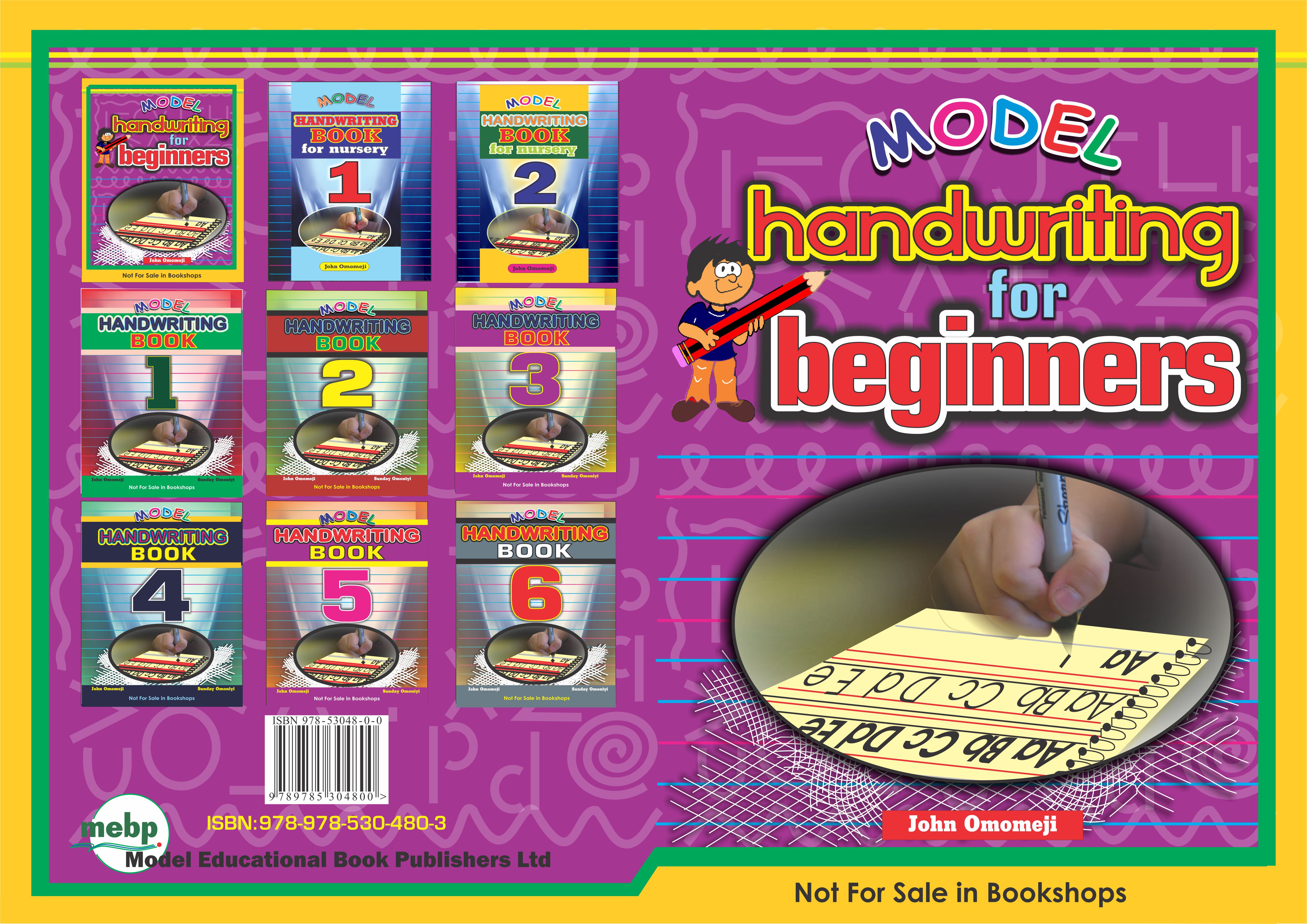 MODEL handwriting for beginners