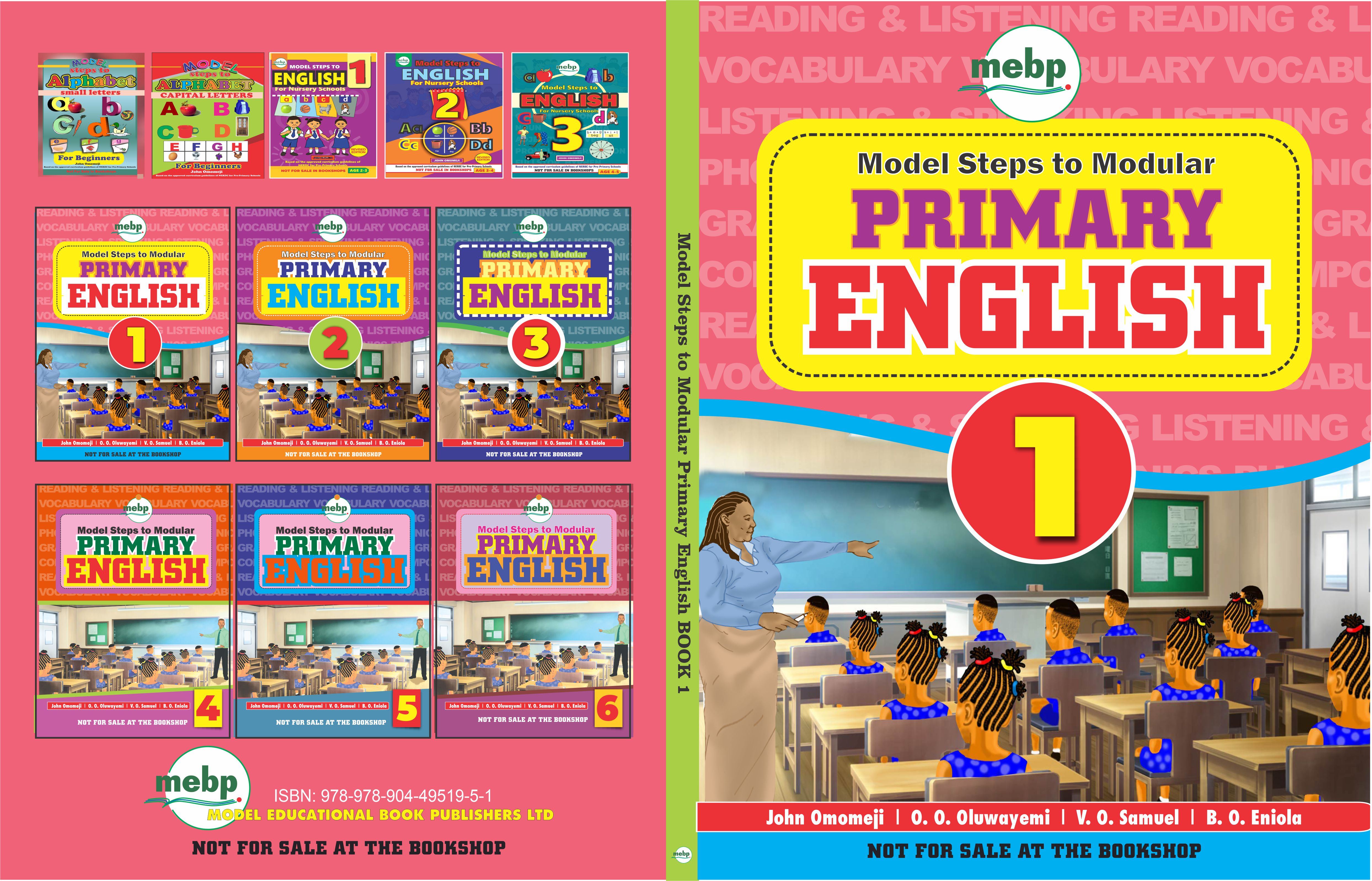 Model Steps to Modular PRIMARY ENGLISH 1