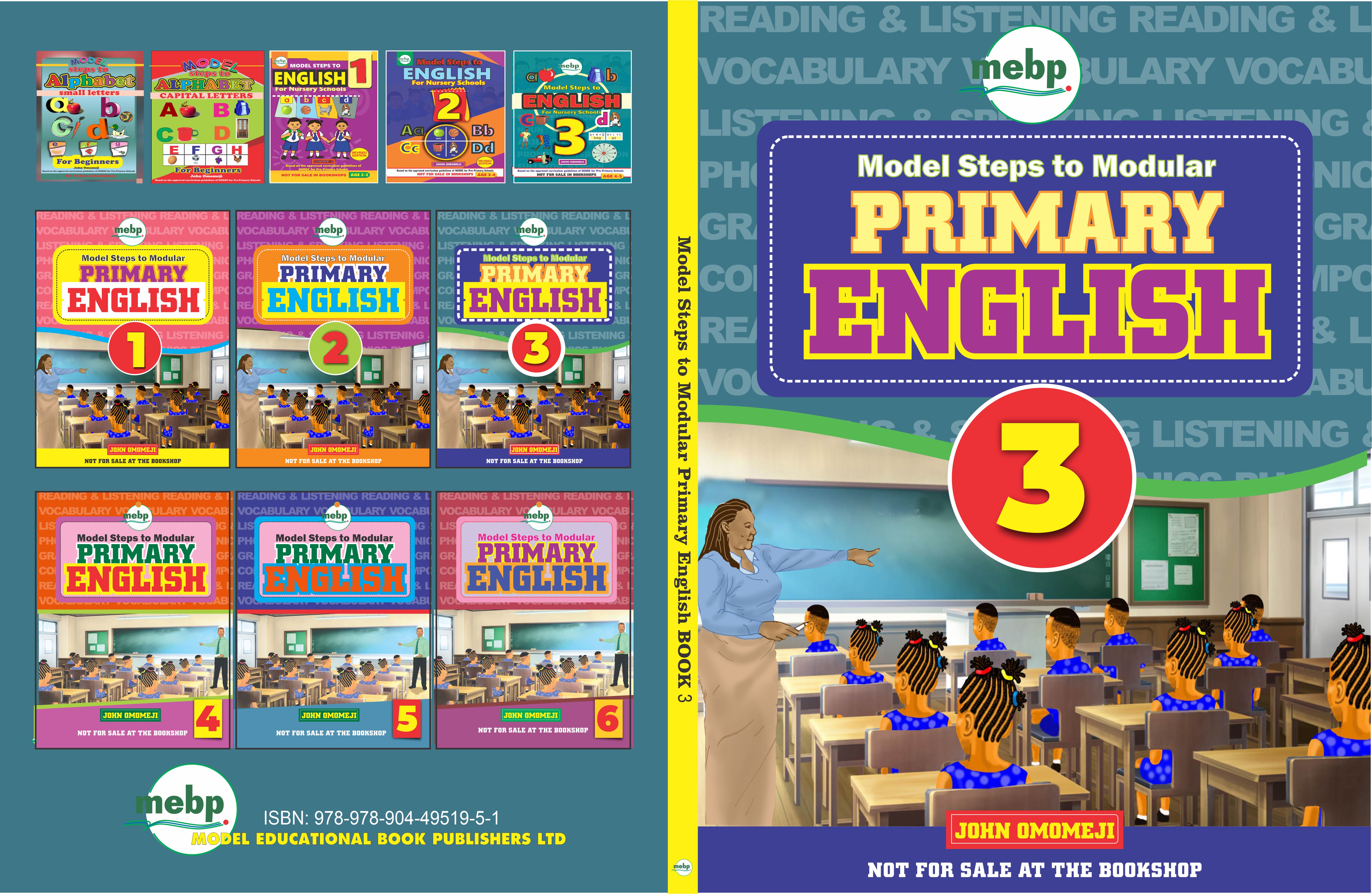 Model Steps to Modular PRIMARY ENGLISH 3