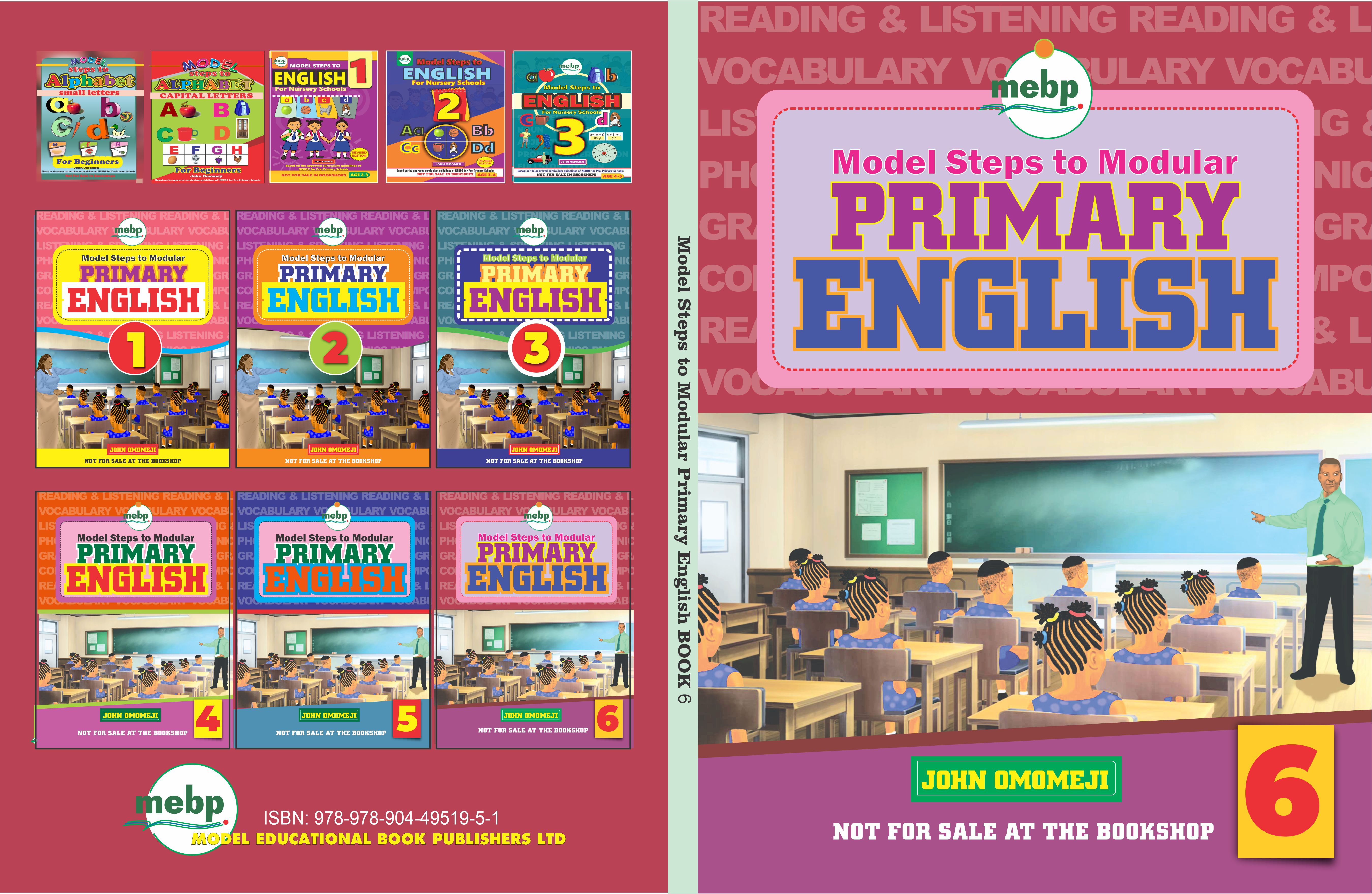 Model Steps to Modular PRIMARY ENGLISH 6
