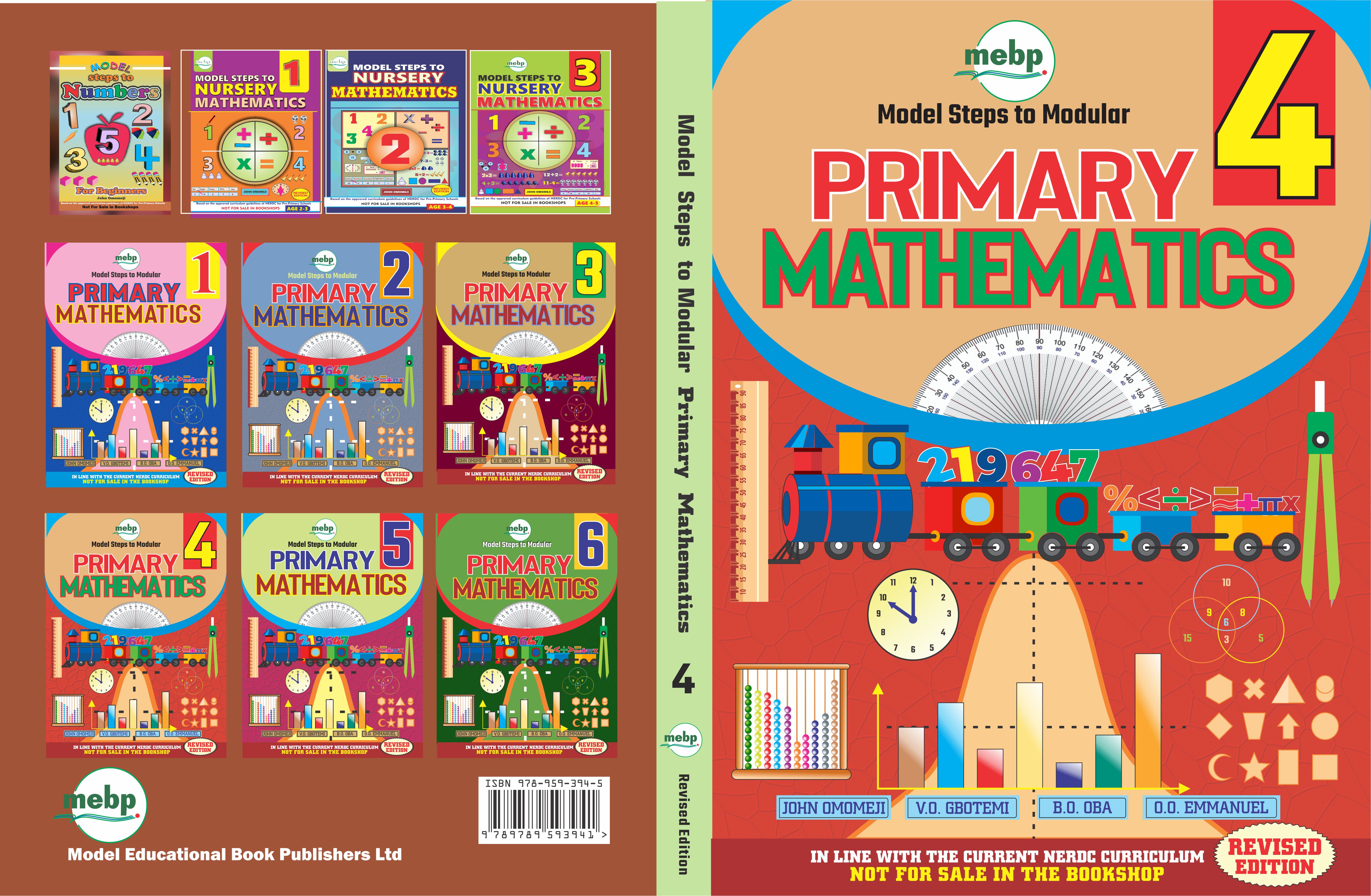 Model Steps to Modular PRIMARY MATHEMATICS 4
