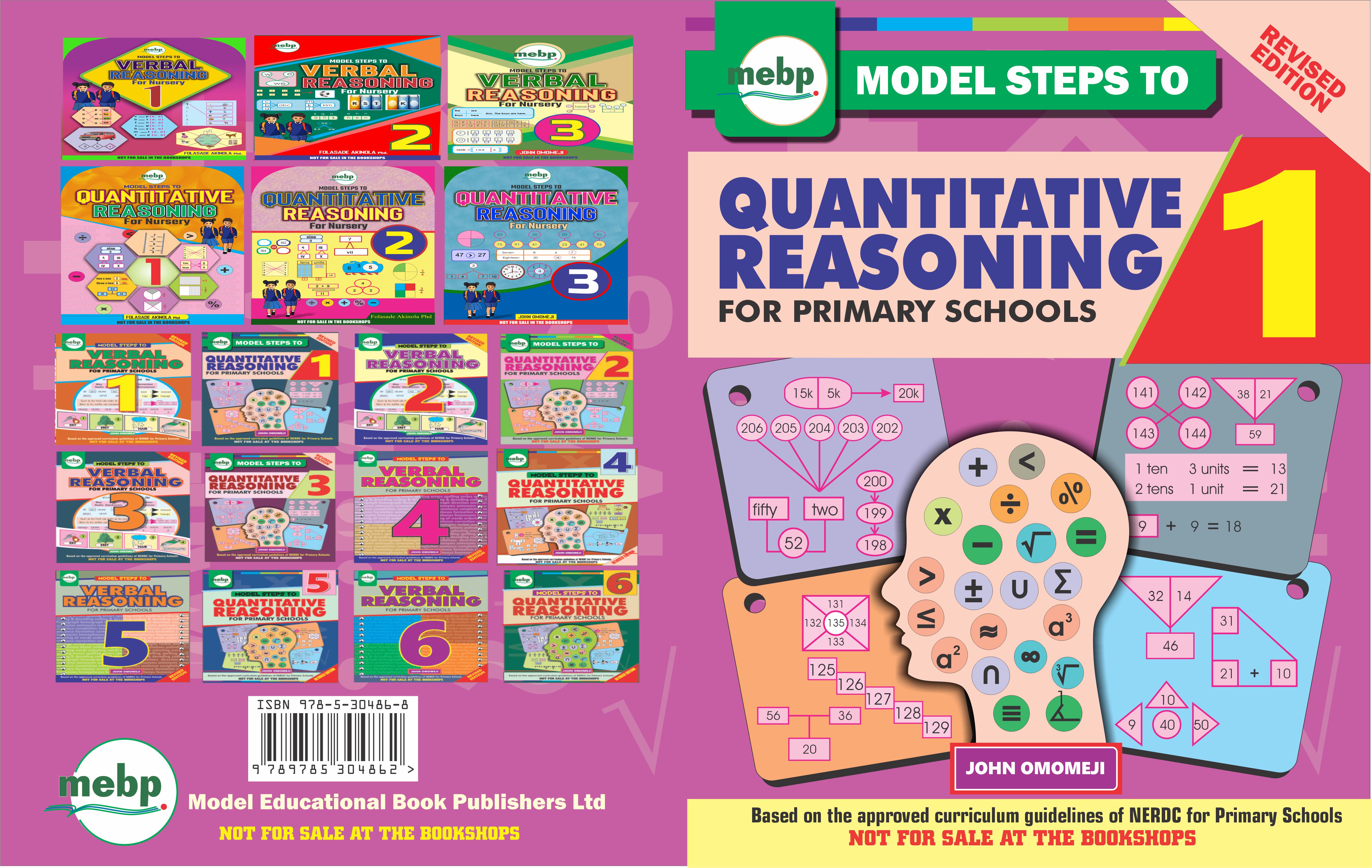 MODEL STEPS TO QUANTITATIVE REASONING FOR PRIMARY SCHOOLS 1