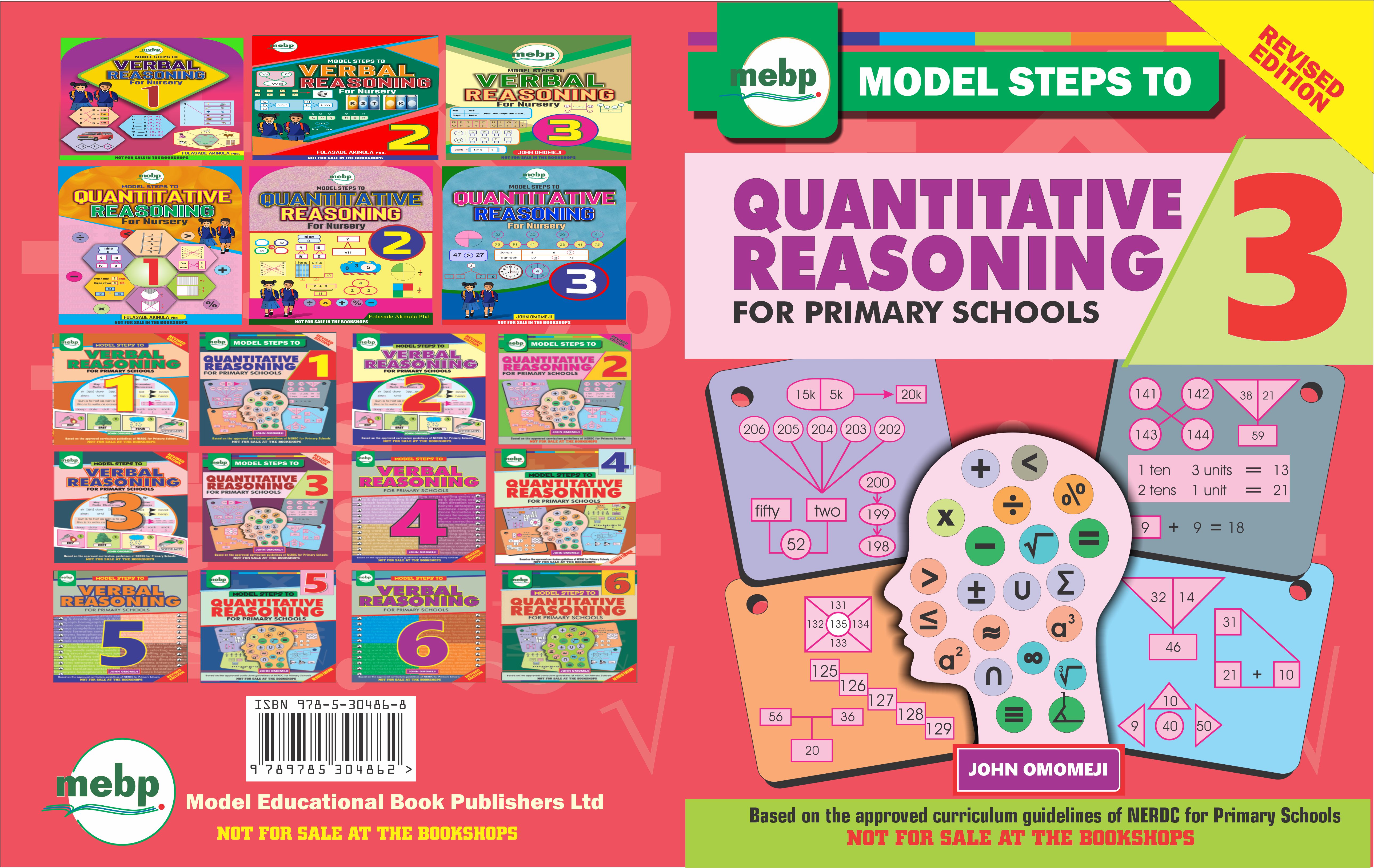 MODEL STEPS TO QUANTITATIVE REASONING FOR PRIMARY SCHOOLS 3