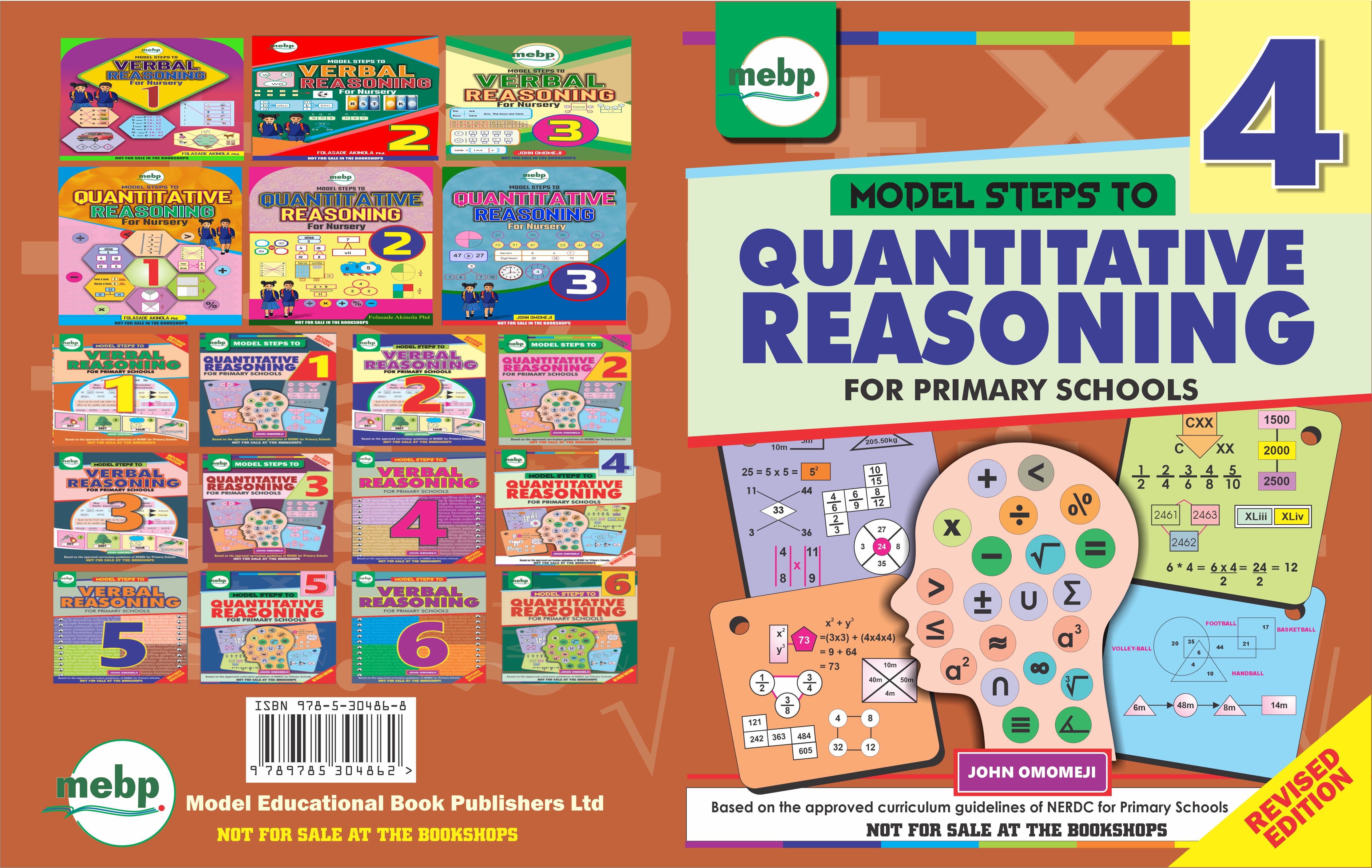MODEL STEPS TO QUANTITATIVE REASONING FOR PRIMARY SCHOOLS 4