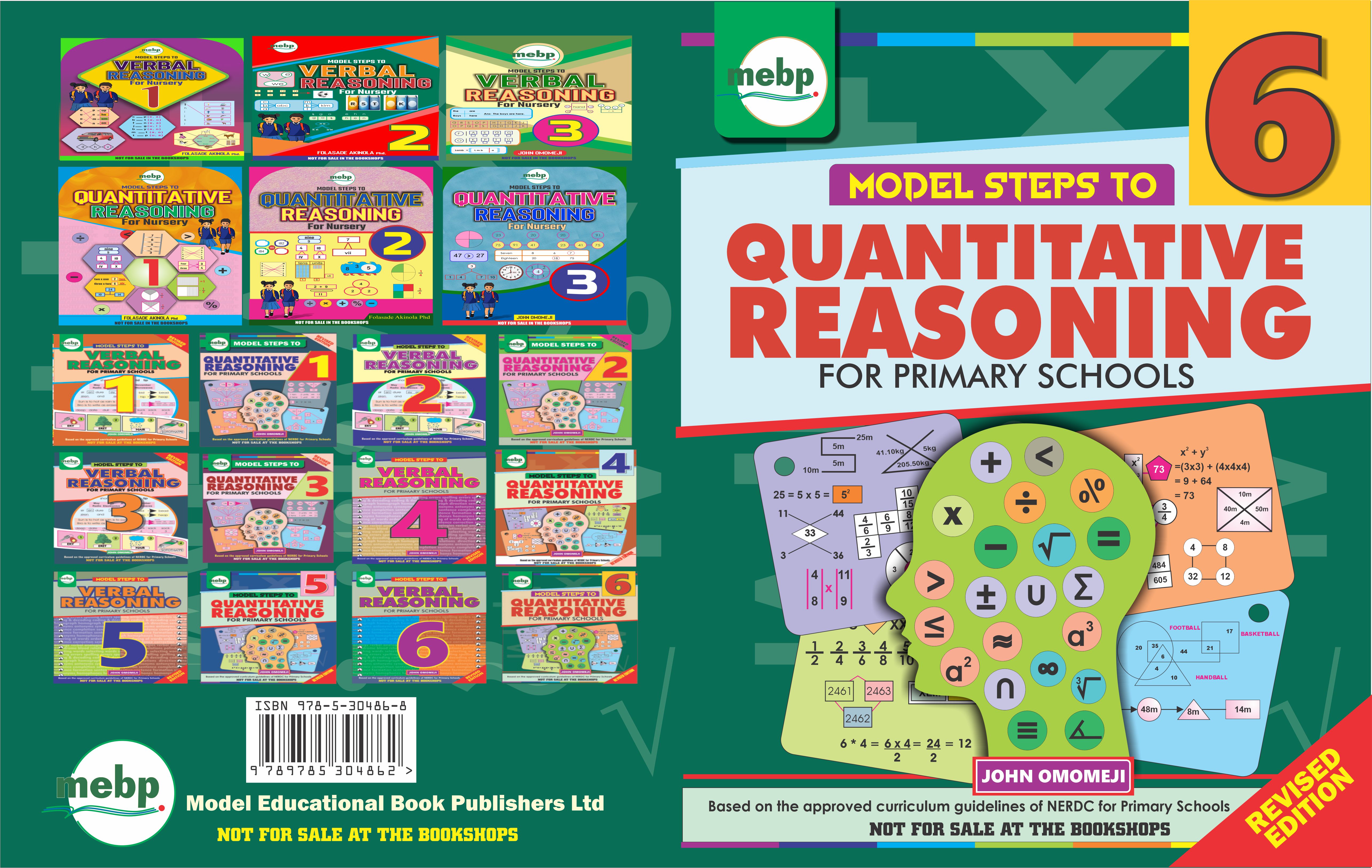 MODEL STEPS TO QUANTITATIVE REASONING FOR PRIMARY SCHOOLS 6