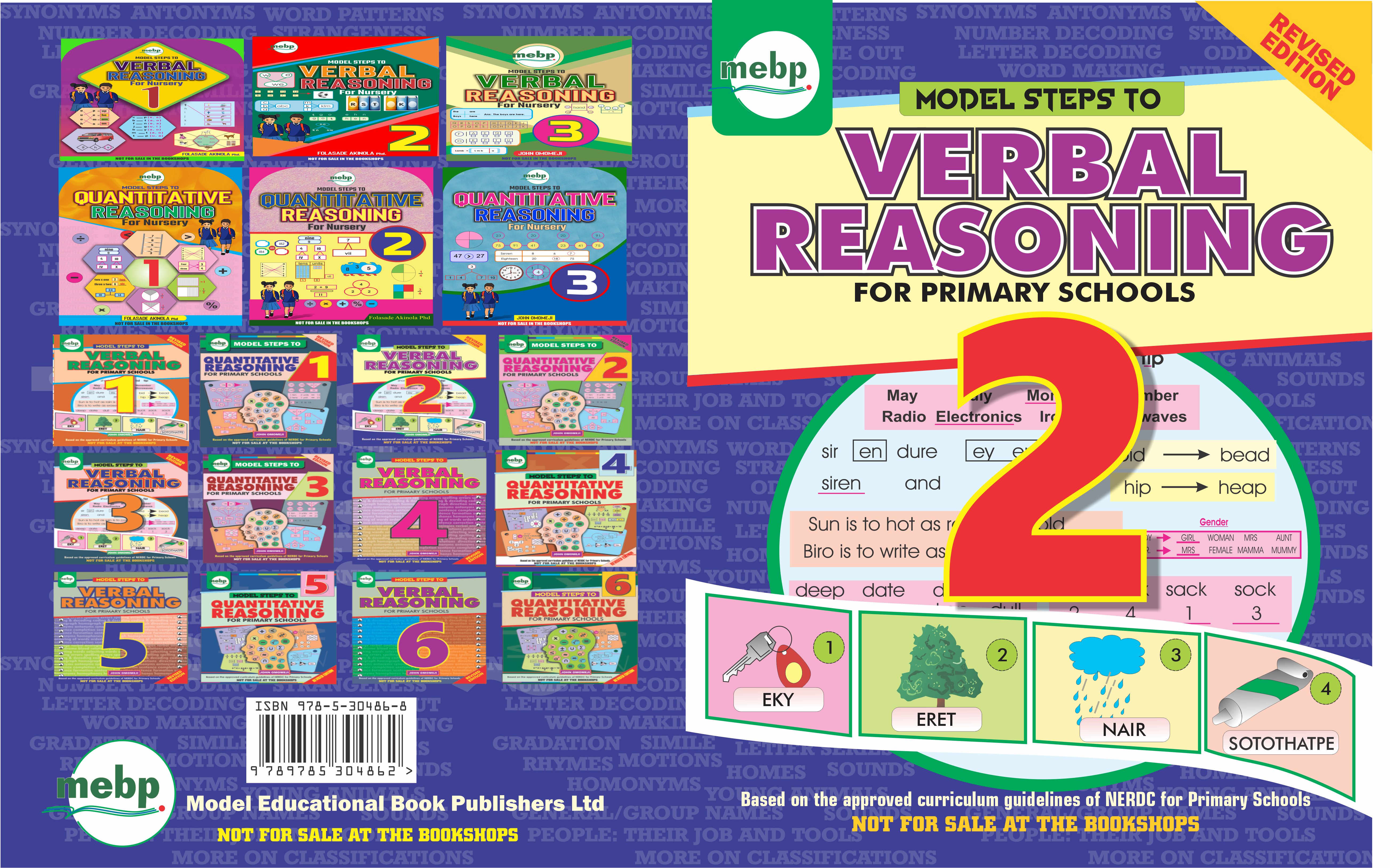 MODEL STEPS TO VERBAL REASONING FOR PRIMARY SCHOOLS 2