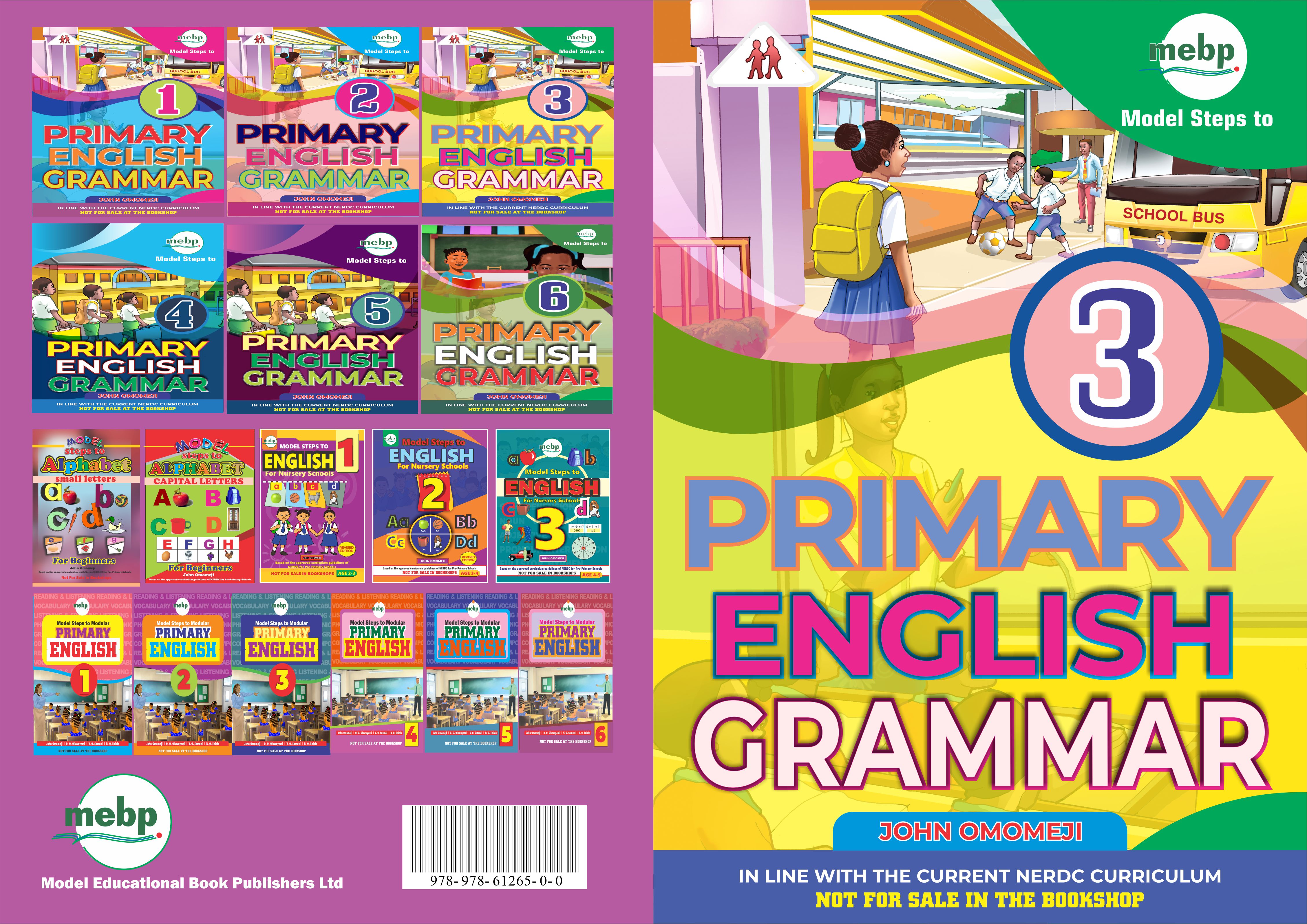 Model Steps to PRIMARY ENGLISH GRAMMAR 3