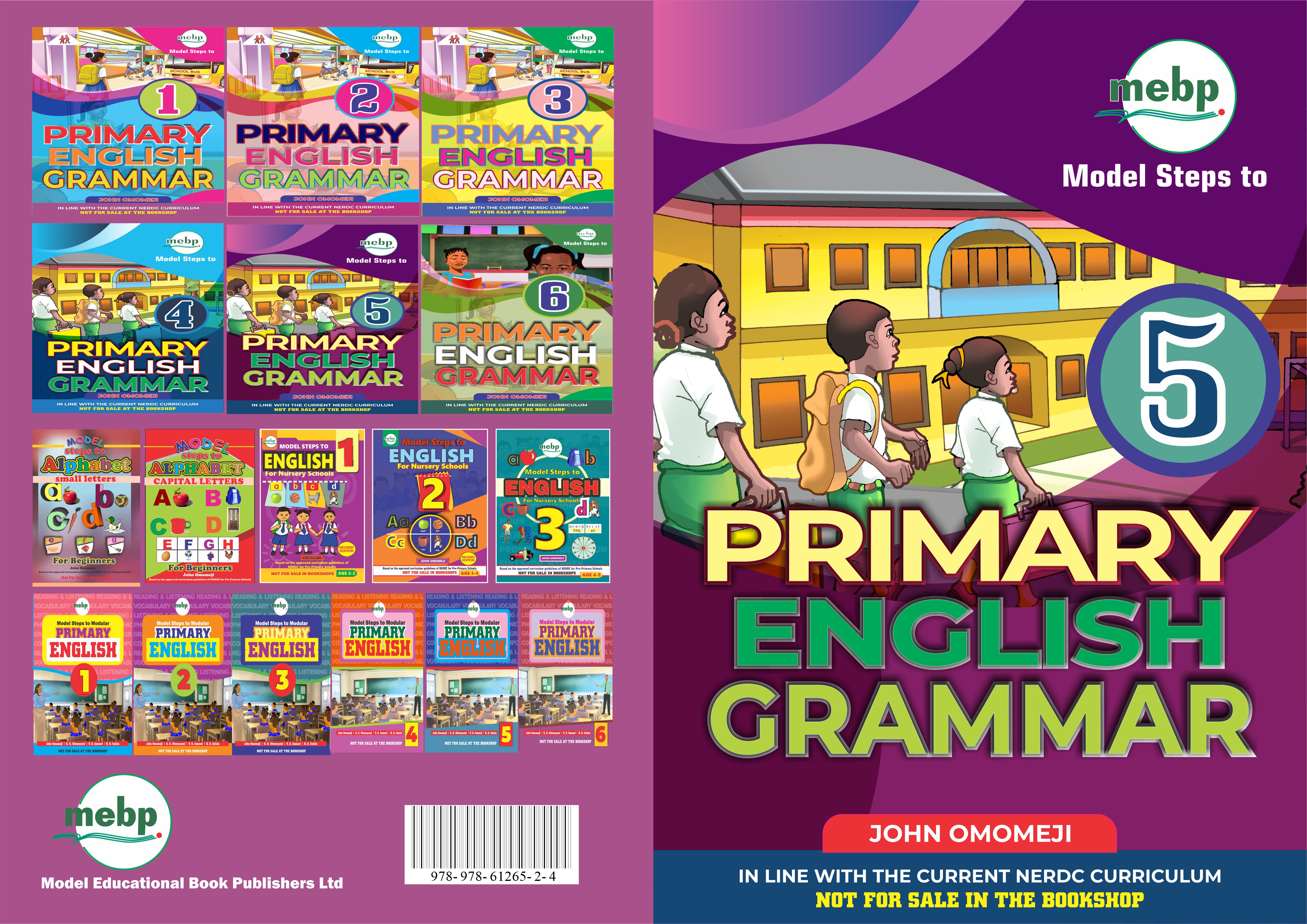 Model Steps to PRIMARY ENGLISH GRAMMAR 5